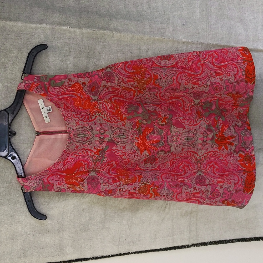CAbi High Neck Blouse